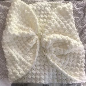 Handmade crocheted Bridal Bolero.
